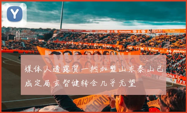 媒体人透露贺一然加盟山东泰山已成定局玄智健转会几乎无望
